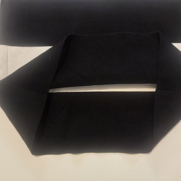 Club Monaco Striped Sweater Maxi Cocktail Sleeveless Strapless Size M - Picture 4 of 12